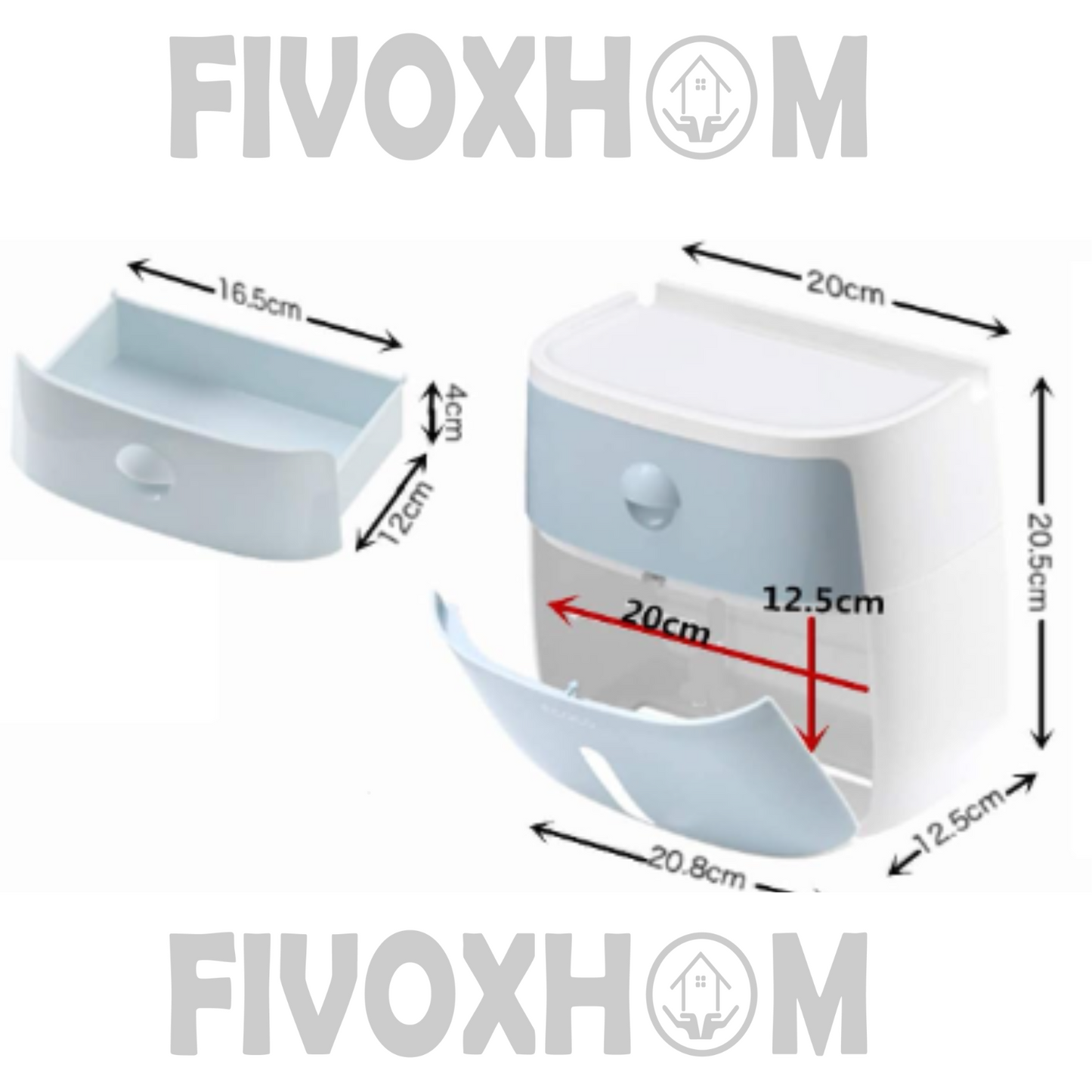 ¡CleanBox Dispensador De Papel Higiénico MULTIFUNCIONAL!
