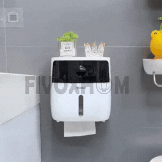 ¡CleanBox Dispensador De Papel Higiénico MULTIFUNCIONAL!